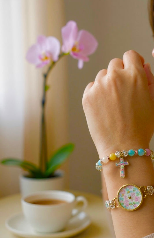 Faith Collection Beaded Bracelet