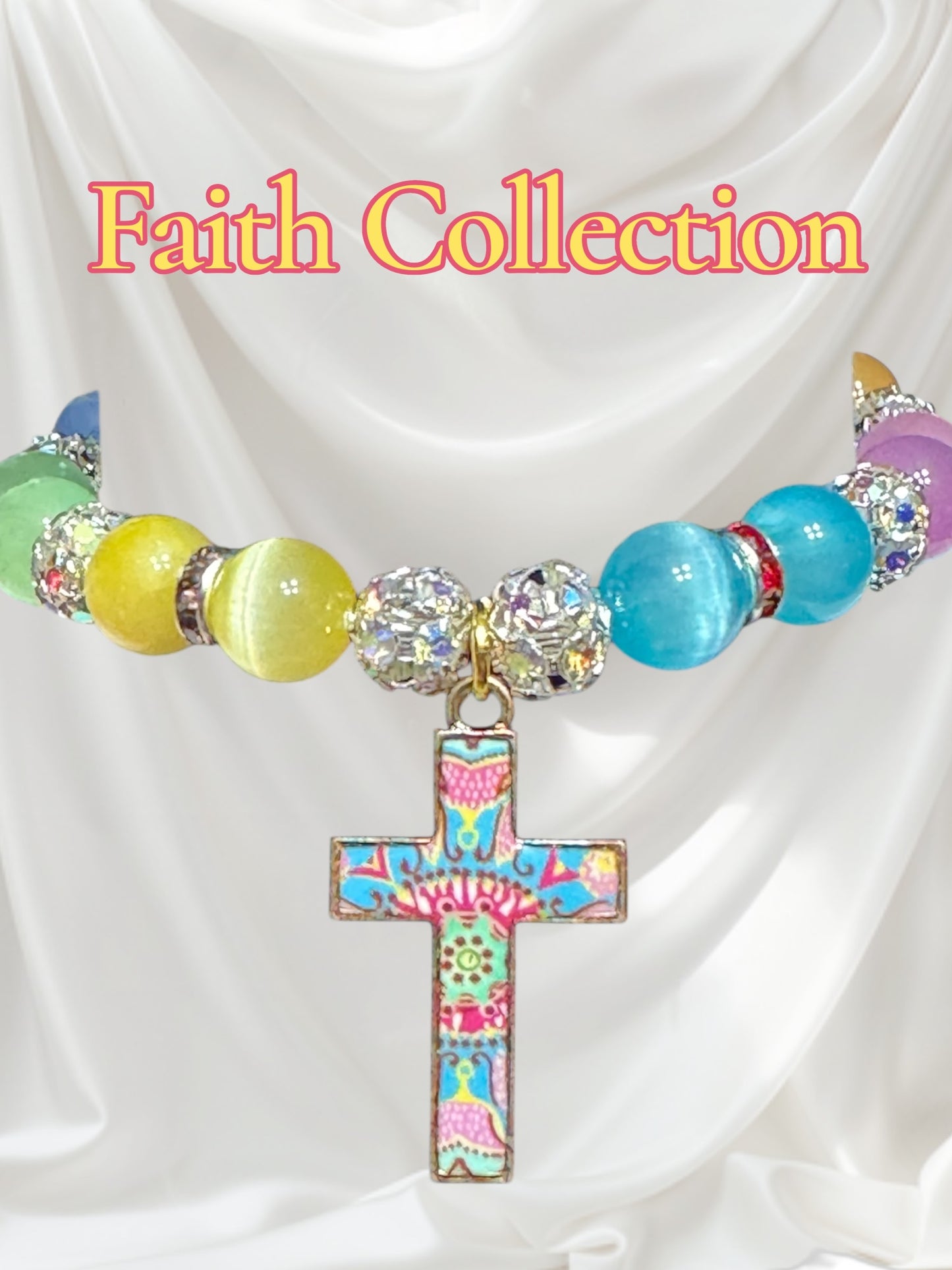 Faith Collection Beaded Bracelet
