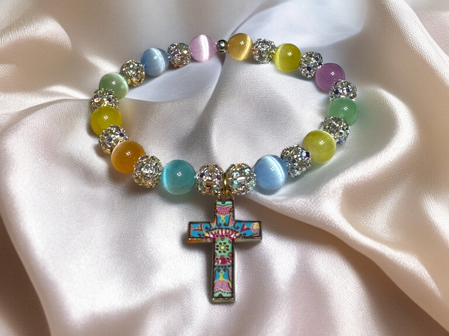 Faith Collection Beaded Bracelet