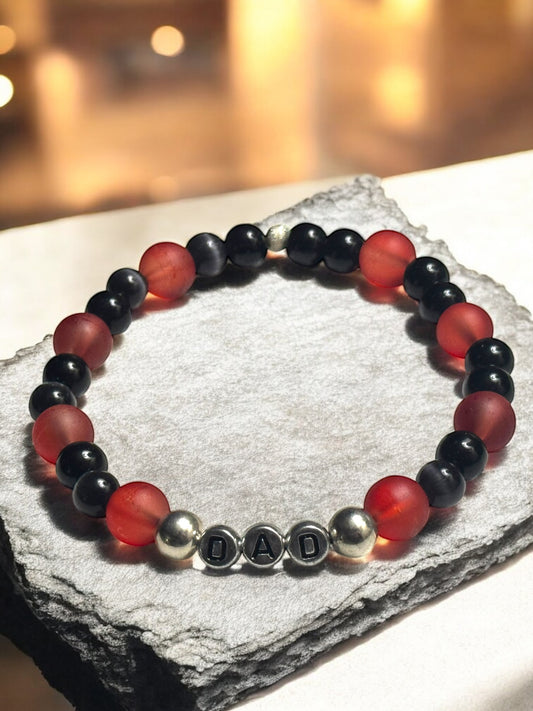 Men’s Diffuser Lava Beaded Bracelet