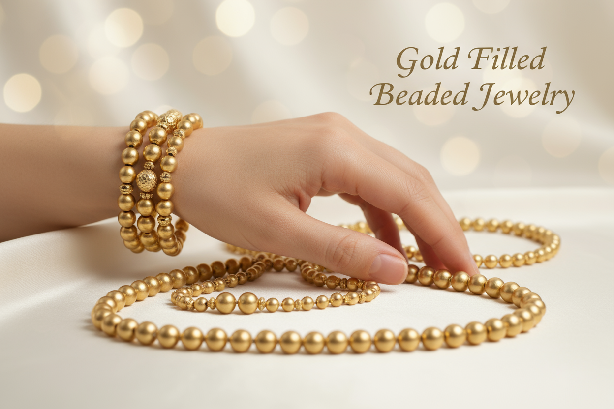 Gold Filled Beaded Jewelry