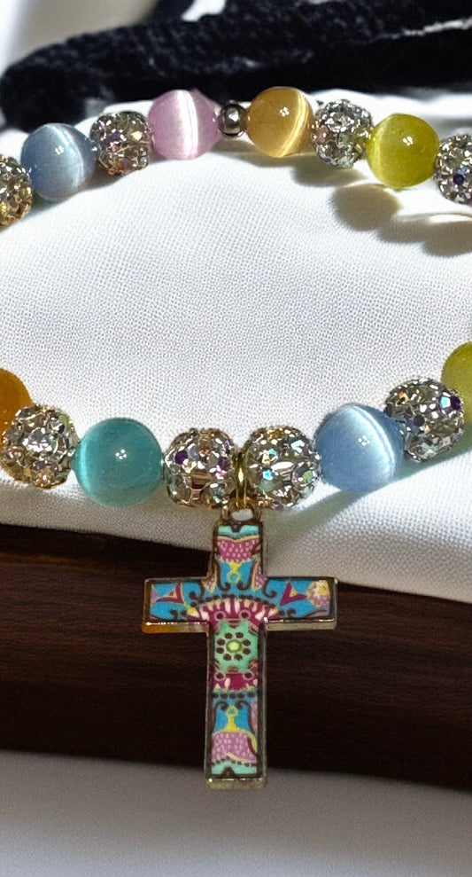 Faith Collection Beaded Bracelet