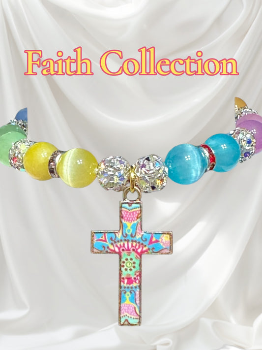 Faith Collection Beaded Bracelet