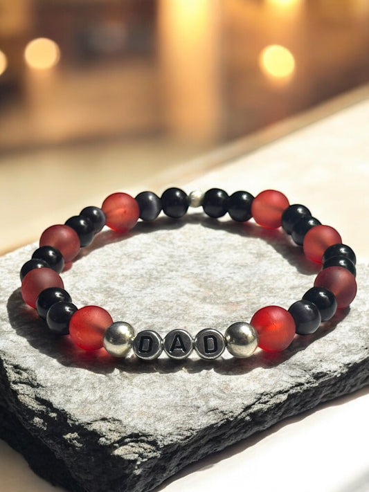 Men’s Diffuser Lava Beaded Bracelet