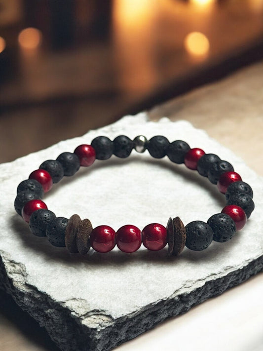 Men’s Tiger Eye Beaded Bracelet