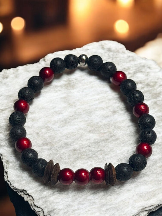 Men’s Tiger Eye Beaded Bracelet