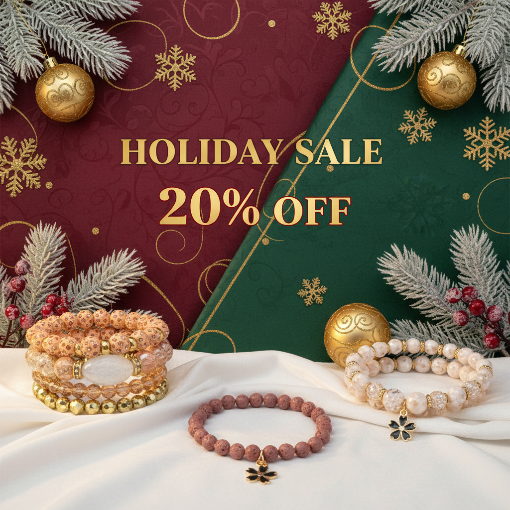 Holiday Sale 20% Off Banner